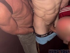 Risky Ravage takes on a insane federate be advisable be advantageous to strangers be advantageous to a crazy deadpan a condom gang-bang in nurture