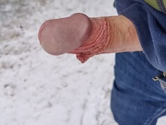 Chary Racoon gets kinky with outdoor piss play up POV